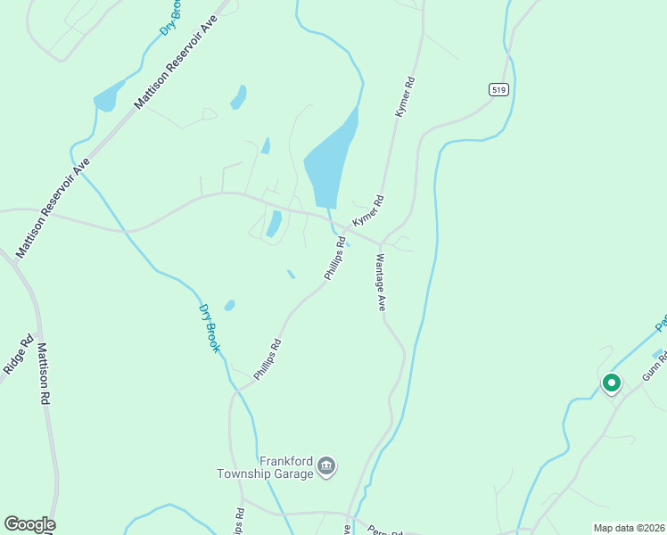 map of restaurants, bars, coffee shops, grocery stores, and more near 100 Phillips Road in Branchville