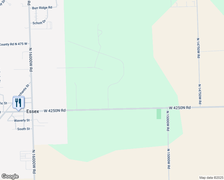 map of restaurants, bars, coffee shops, grocery stores, and more near 138 Essex Way in Essex