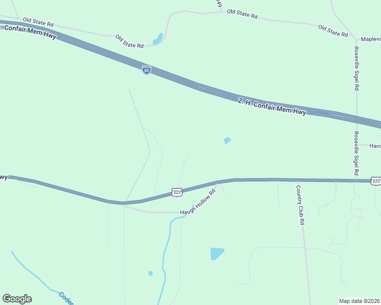 map of restaurants, bars, coffee shops, grocery stores, and more near 178 Alexander Lane in Brookville
