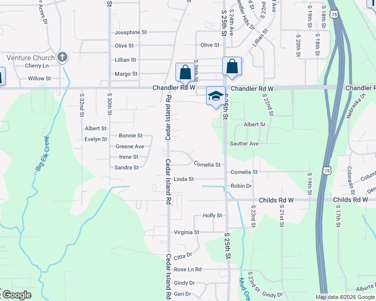 map of restaurants, bars, coffee shops, grocery stores, and more near 7905 Greene Circle in Bellevue