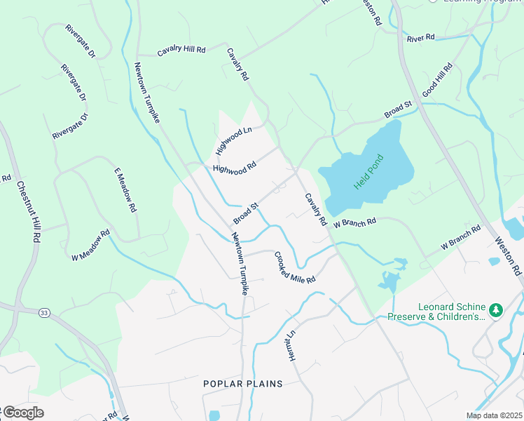 map of restaurants, bars, coffee shops, grocery stores, and more near 8 Broad Street in Westport