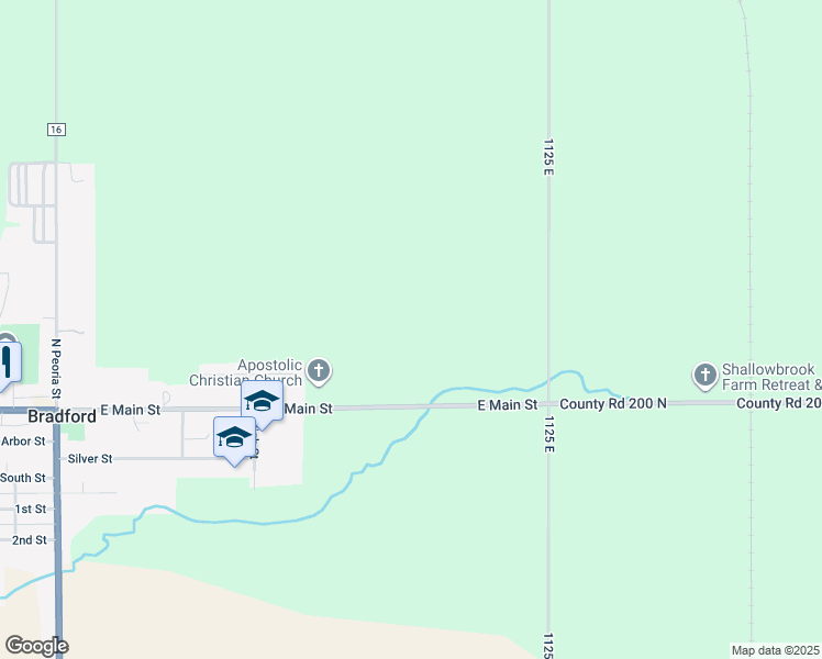 map of restaurants, bars, coffee shops, grocery stores, and more near in Bradford