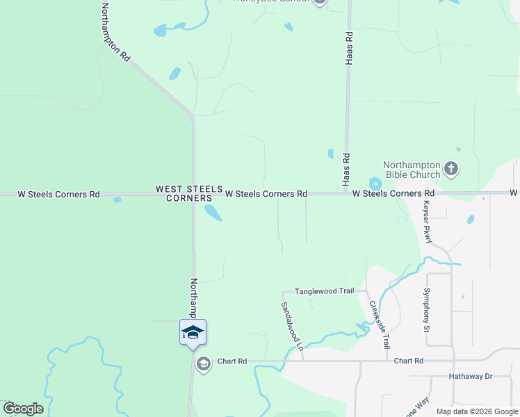 map of restaurants, bars, coffee shops, grocery stores, and more near 644 West Steels Corners Road in Cuyahoga Falls