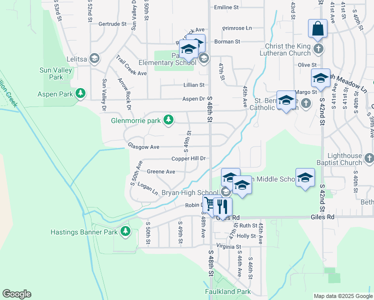 map of restaurants, bars, coffee shops, grocery stores, and more near in Bellevue