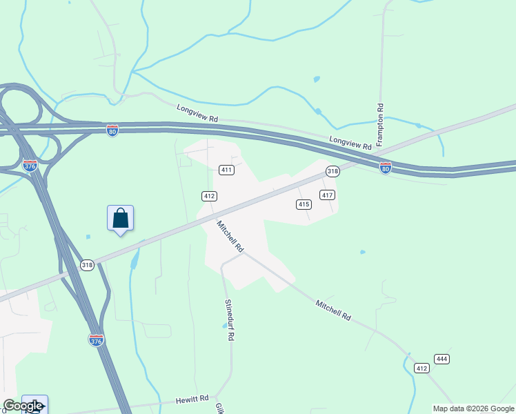 map of restaurants, bars, coffee shops, grocery stores, and more near 2791 Mercer West Middlesex Road in West Middlesex