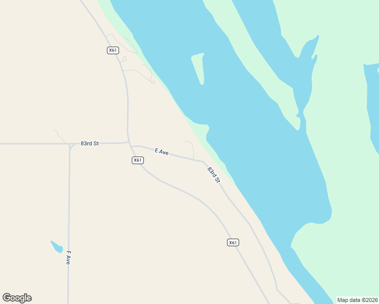 map of restaurants, bars, coffee shops, grocery stores, and more near 8090-8256 83rd Street in Wapello