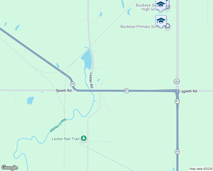 map of restaurants, bars, coffee shops, grocery stores, and more near 6895 Spieth Road in Medina