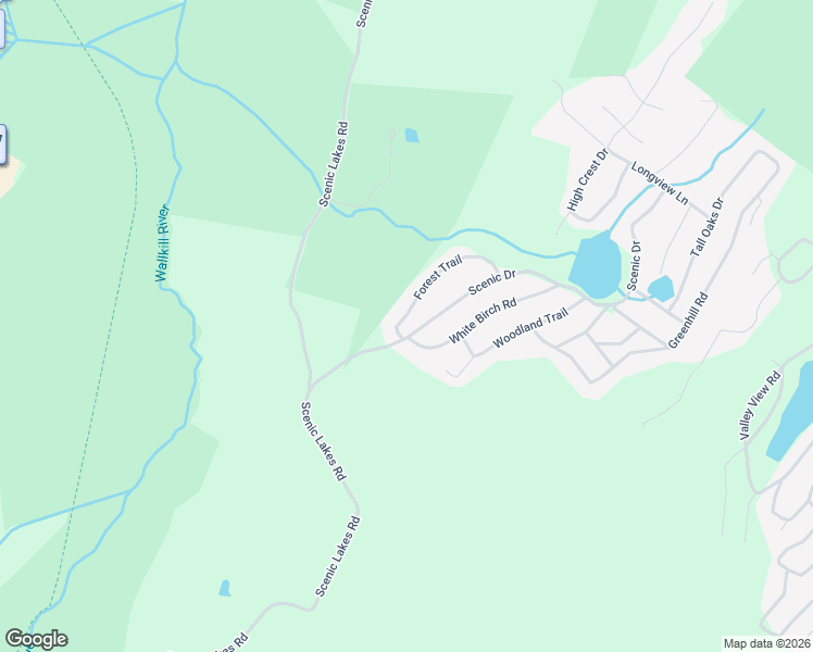 map of restaurants, bars, coffee shops, grocery stores, and more near 9 Forest Trail in Hamburg