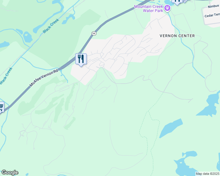 map of restaurants, bars, coffee shops, grocery stores, and more near 4 Red Lodge Drive in Vernon Township