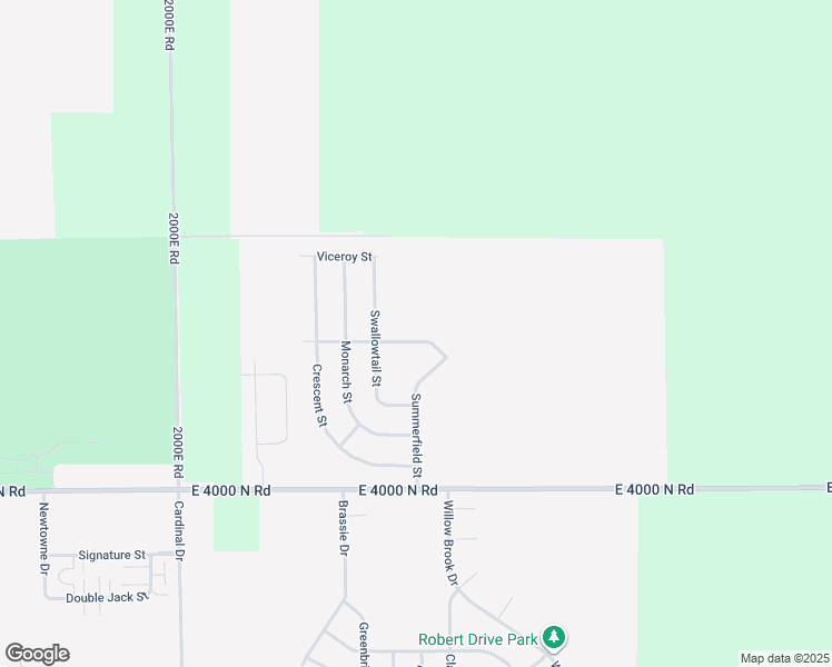 map of restaurants, bars, coffee shops, grocery stores, and more near 2383 Mulberry Street in Bourbonnais