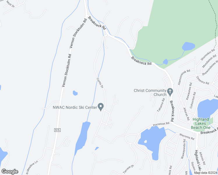 map of restaurants, bars, coffee shops, grocery stores, and more near 18 Curtis Drive in Sussex County