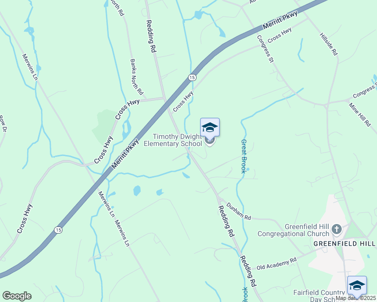 map of restaurants, bars, coffee shops, grocery stores, and more near 1600 Redding Road in Fairfield