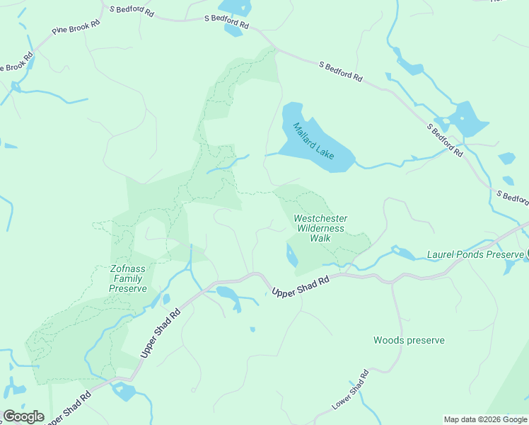 map of restaurants, bars, coffee shops, grocery stores, and more near 201 Upper Shad Road in Pound Ridge