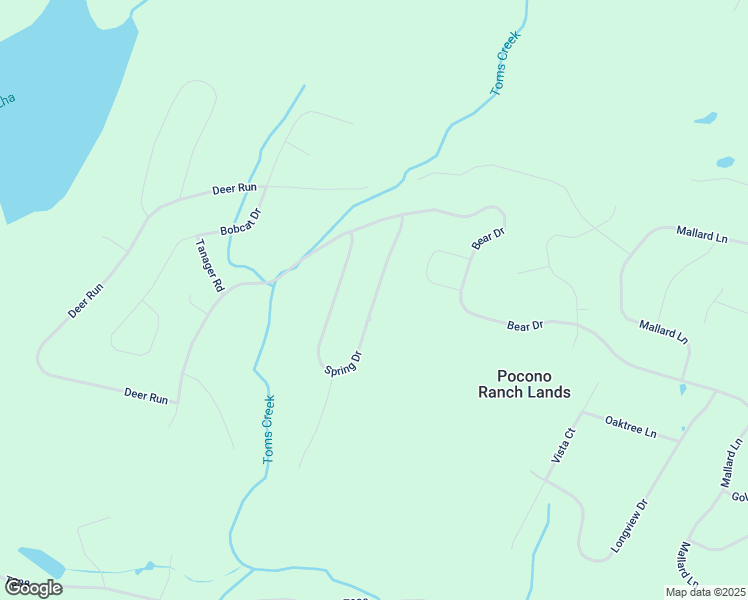 map of restaurants, bars, coffee shops, grocery stores, and more near 43-107 Spring Drive in Dingmans Ferry