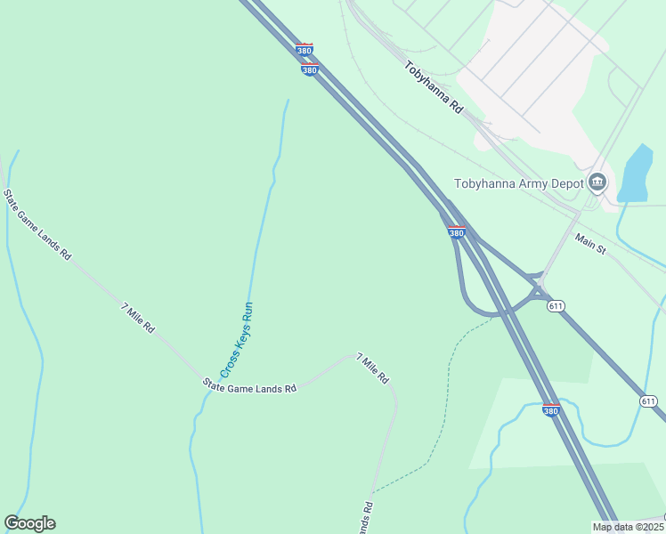 map of restaurants, bars, coffee shops, grocery stores, and more near State Game Lands Road in Monroe