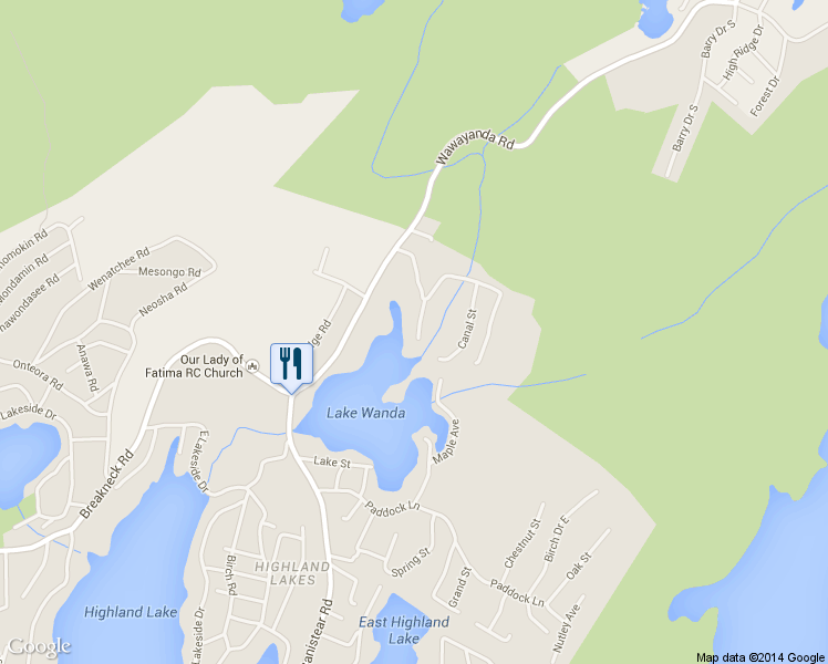 map of restaurants, bars, coffee shops, grocery stores, and more near 24 Burgher Road in Sussex County