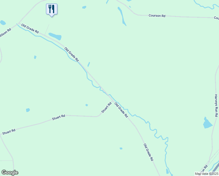 map of restaurants, bars, coffee shops, grocery stores, and more near 1168 Old Grade Road in Falls Creek