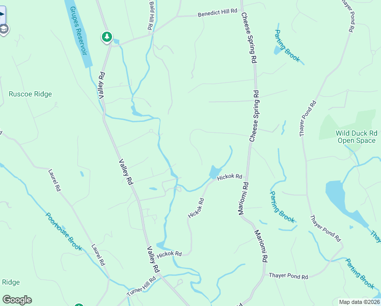 map of restaurants, bars, coffee shops, grocery stores, and more near 147 Fox Run Road in New Canaan