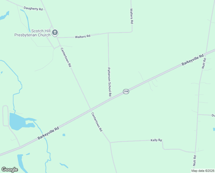 map of restaurants, bars, coffee shops, grocery stores, and more near 15 Patterson School Road in Grove City