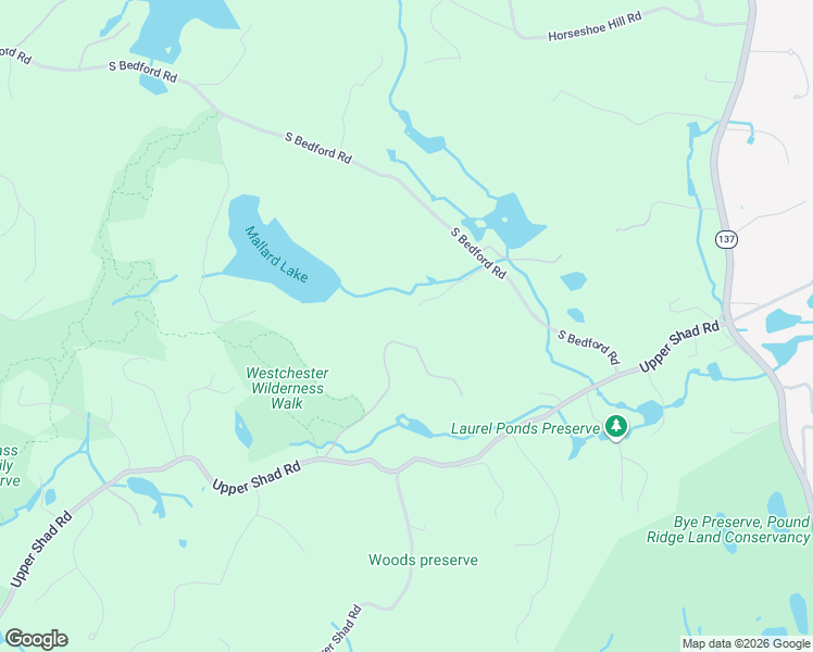 map of restaurants, bars, coffee shops, grocery stores, and more near 32 Joshua Hobby Lane in Pound Ridge