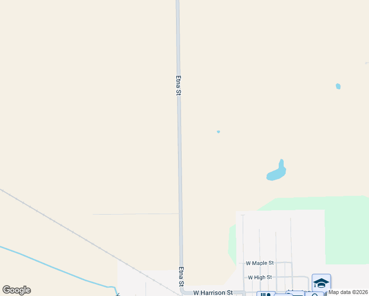 map of restaurants, bars, coffee shops, grocery stores, and more near 3218 Indiana 19 in Mentone