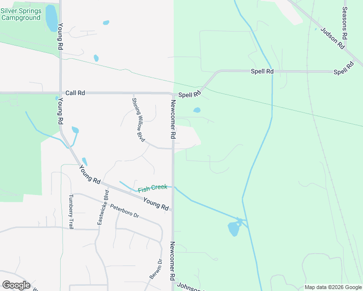 map of restaurants, bars, coffee shops, grocery stores, and more near 4713 Newcomer Road in Kent