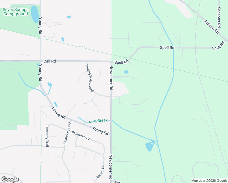 map of restaurants, bars, coffee shops, grocery stores, and more near 4713 Newcomer Road in Kent