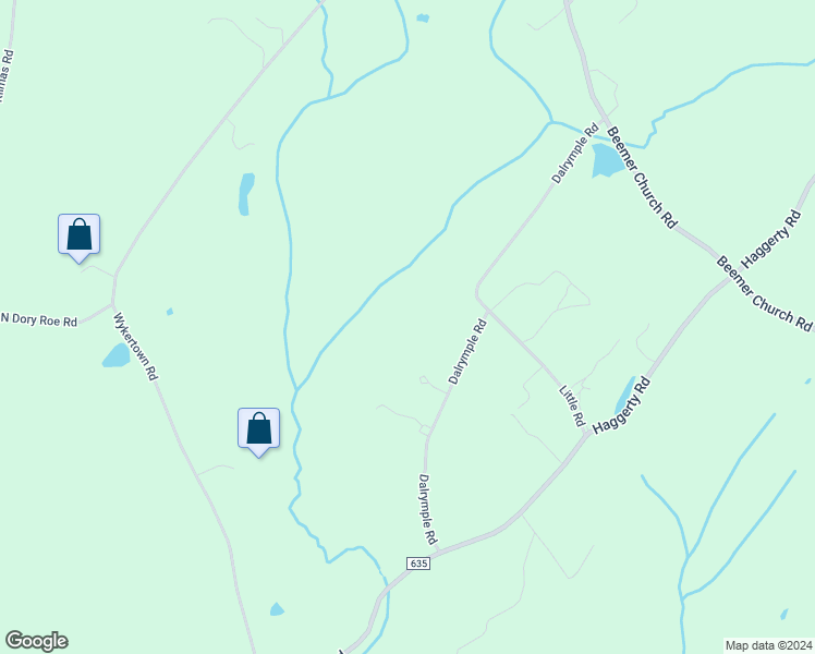 map of restaurants, bars, coffee shops, grocery stores, and more near 26 Dalrymple Road in Branchville