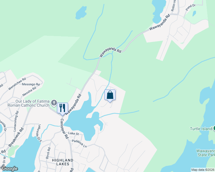 map of restaurants, bars, coffee shops, grocery stores, and more near 11 Bridge Road in Sussex County