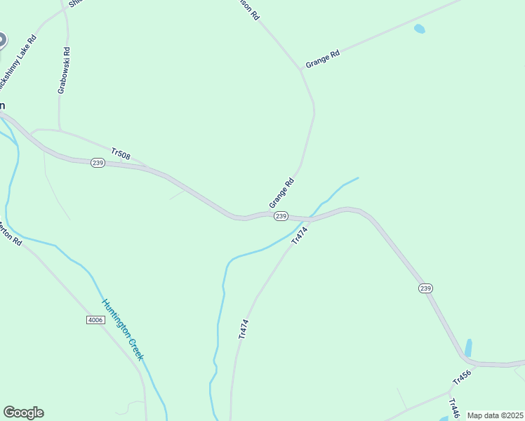 map of restaurants, bars, coffee shops, grocery stores, and more near 866 Pennsylvania 239 in Shickshinny