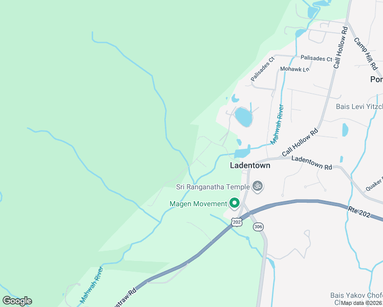 map of restaurants, bars, coffee shops, grocery stores, and more near 47 Mountain Road in Pomona