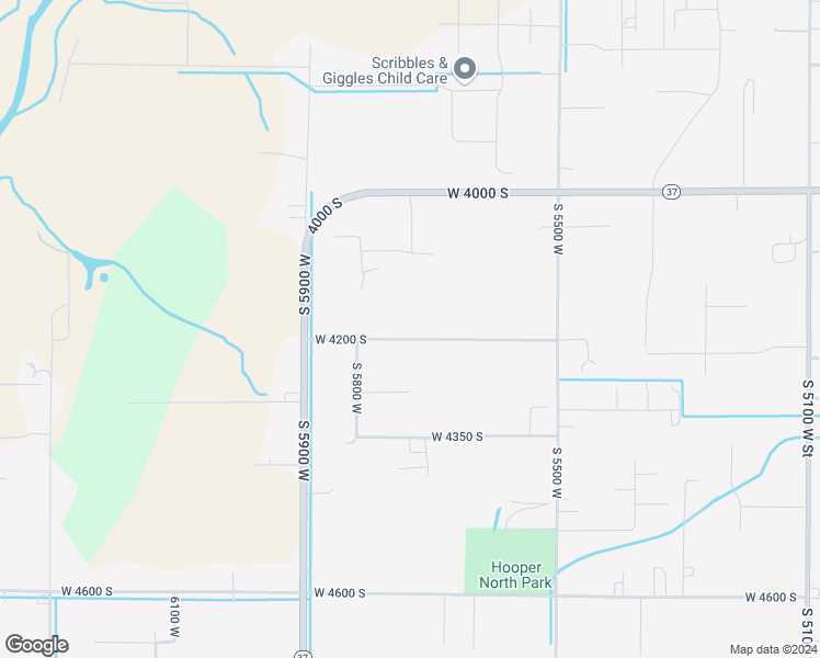 map of restaurants, bars, coffee shops, grocery stores, and more near 5712 West 4200 South in Hooper