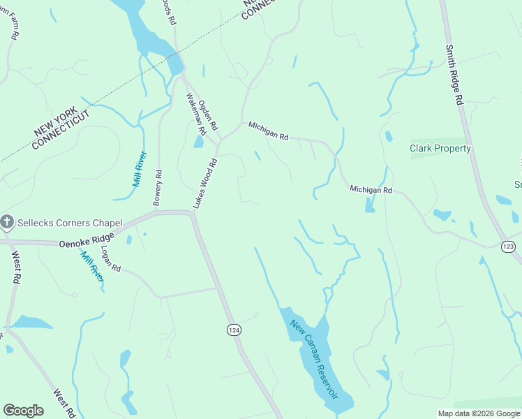 map of restaurants, bars, coffee shops, grocery stores, and more near 85 Lukes Wood Road in New Canaan
