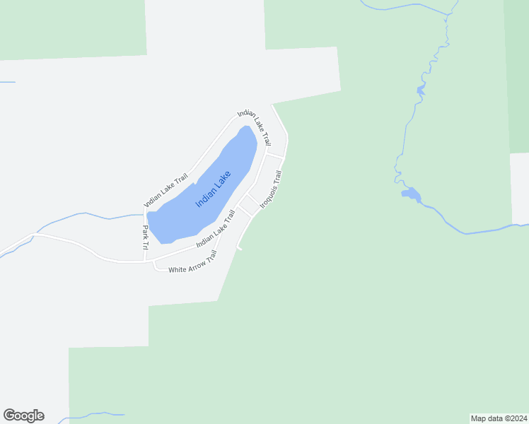 map of restaurants, bars, coffee shops, grocery stores, and more near Iroquois Trail in Luzerne County