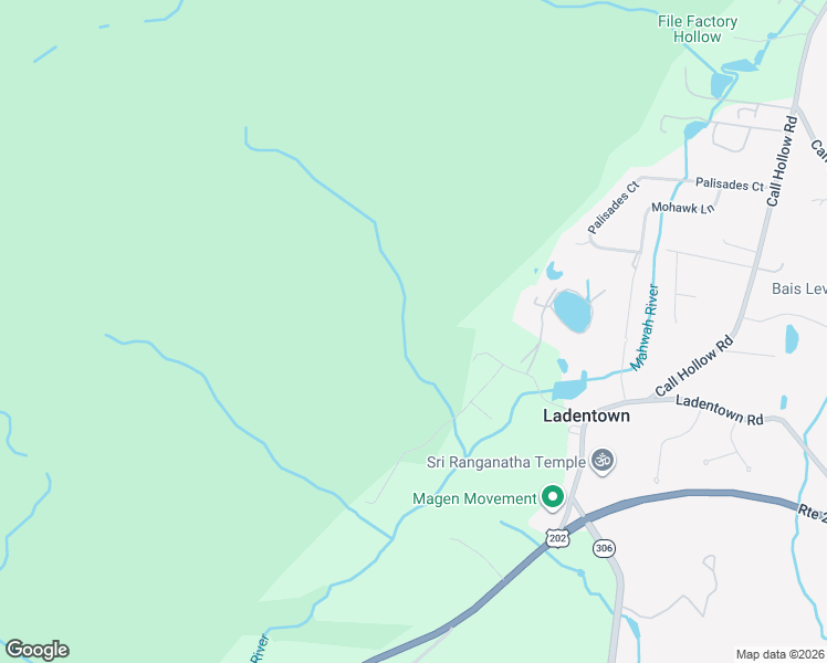 map of restaurants, bars, coffee shops, grocery stores, and more near 47 Mountain Road in Pomona