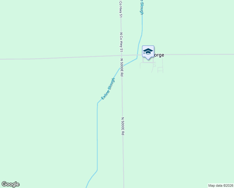 map of restaurants, bars, coffee shops, grocery stores, and more near 4734 North 5000E Road in Bourbonnais