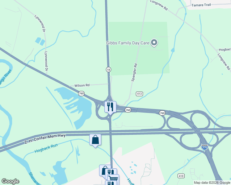 map of restaurants, bars, coffee shops, grocery stores, and more near 3060 Spangler Road in West Middlesex