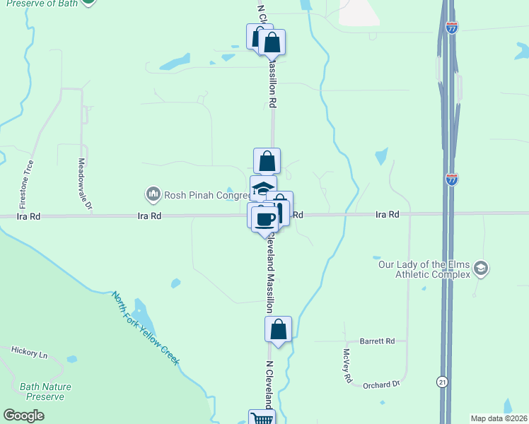 map of restaurants, bars, coffee shops, grocery stores, and more near in Bath