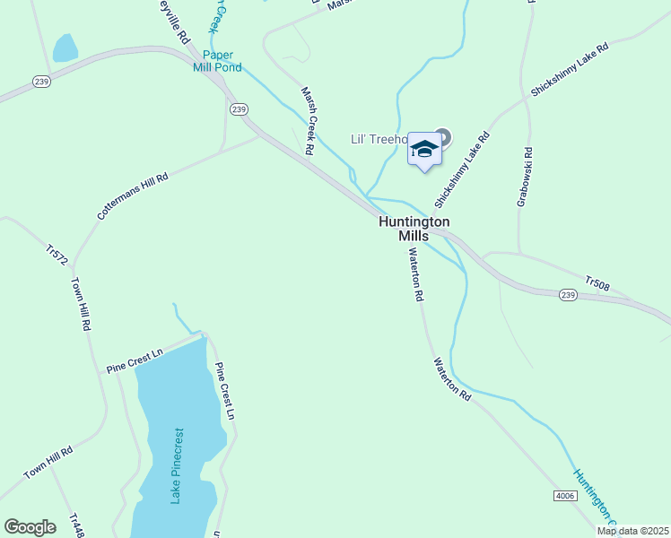 map of restaurants, bars, coffee shops, grocery stores, and more near 1088 Highway 239 in Shickshinny