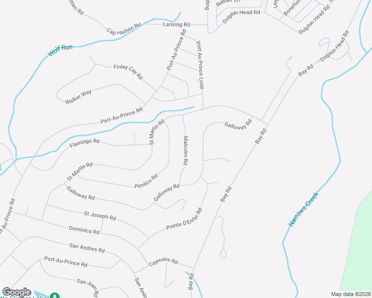 map of restaurants, bars, coffee shops, grocery stores, and more near Malcolm Road in Treasure Lake