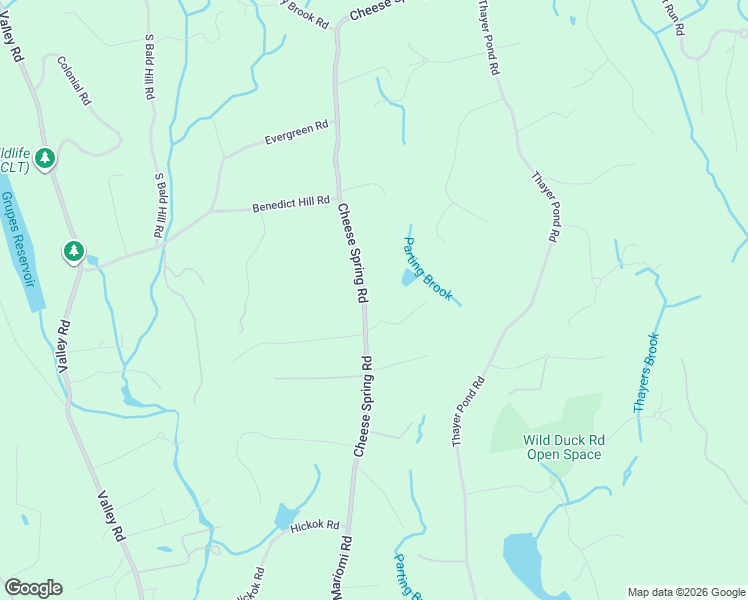 map of restaurants, bars, coffee shops, grocery stores, and more near 559 Cheese Spring Road in New Canaan