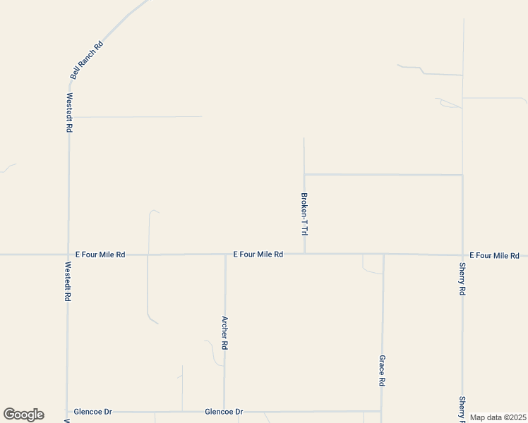 map of restaurants, bars, coffee shops, grocery stores, and more near 12103 East Four Mile Road in Cheyenne
