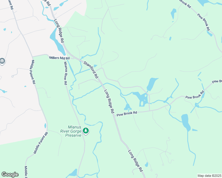 map of restaurants, bars, coffee shops, grocery stores, and more near 200 Long Ridge Road in Bedford