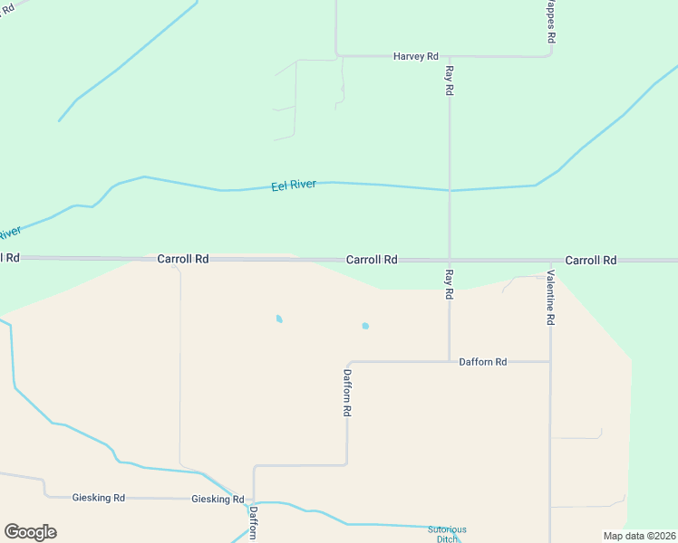 map of restaurants, bars, coffee shops, grocery stores, and more near 8814 Carroll Road in Churubusco
