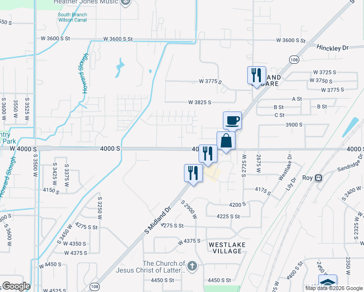 map of restaurants, bars, coffee shops, grocery stores, and more near 3850 2975 West Street in West Haven