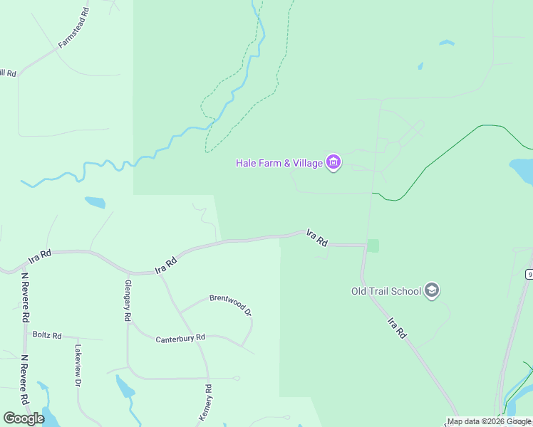 map of restaurants, bars, coffee shops, grocery stores, and more near 2637 Ira Road in Akron