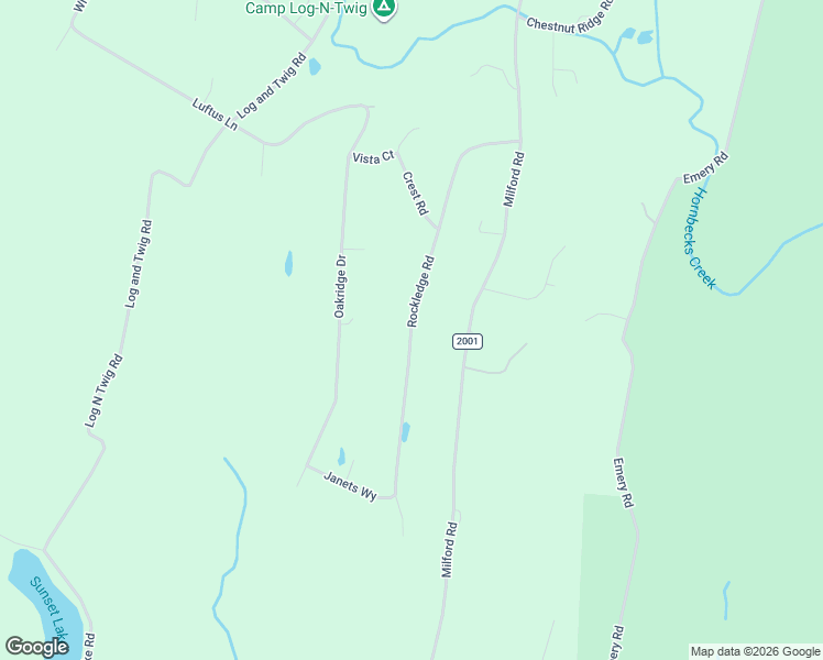 map of restaurants, bars, coffee shops, grocery stores, and more near Rockledge Road in Pike County