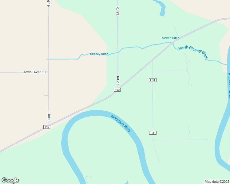 map of restaurants, bars, coffee shops, grocery stores, and more near County Highway 192 in Antwerp