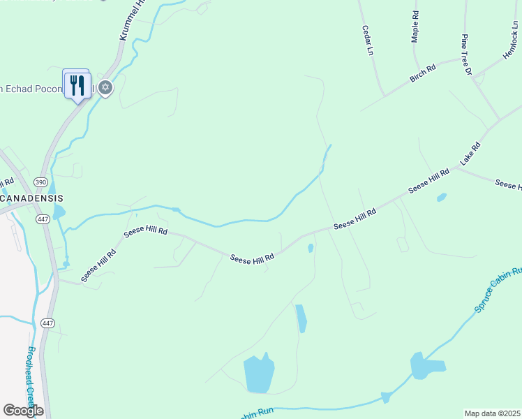 map of restaurants, bars, coffee shops, grocery stores, and more near in Monroe County