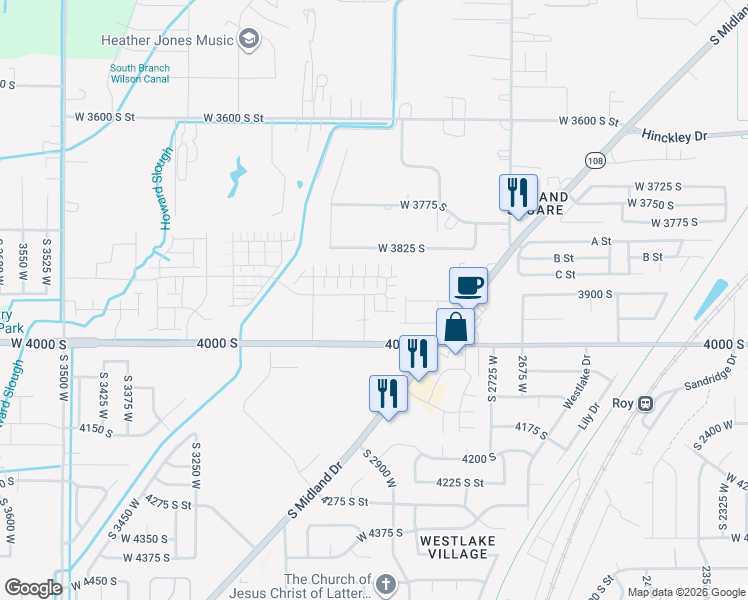 map of restaurants, bars, coffee shops, grocery stores, and more near 3850 2975 West Street in West Haven